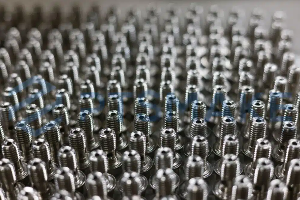 Bulk production of CNC machined bolts