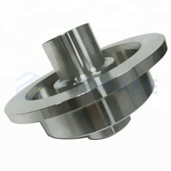 Polished stainless steel impeller