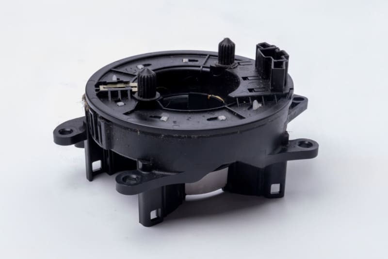 Precision injection molded plastic parts with intricate design