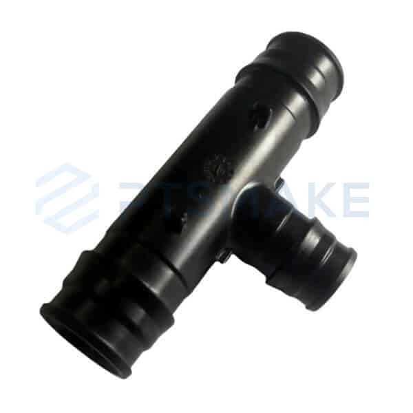 Plastic injection T-connector by PTSMAKE