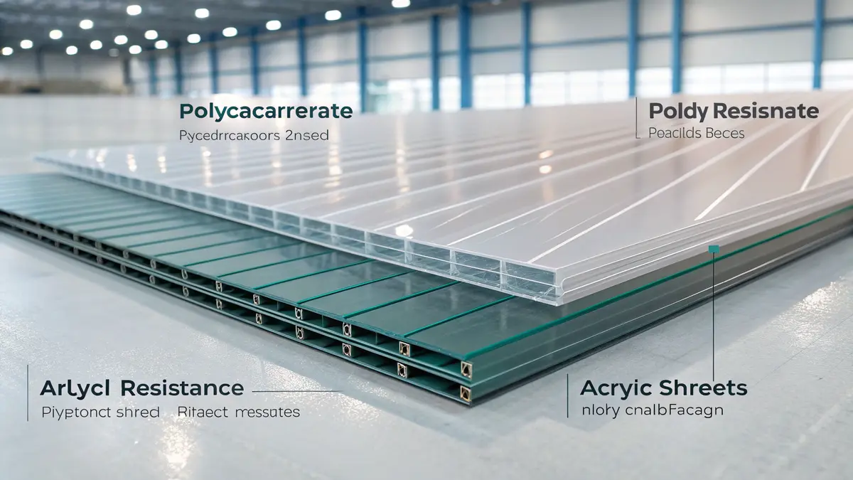 Vergelijking van polycarbonaat en acrylmateriaal