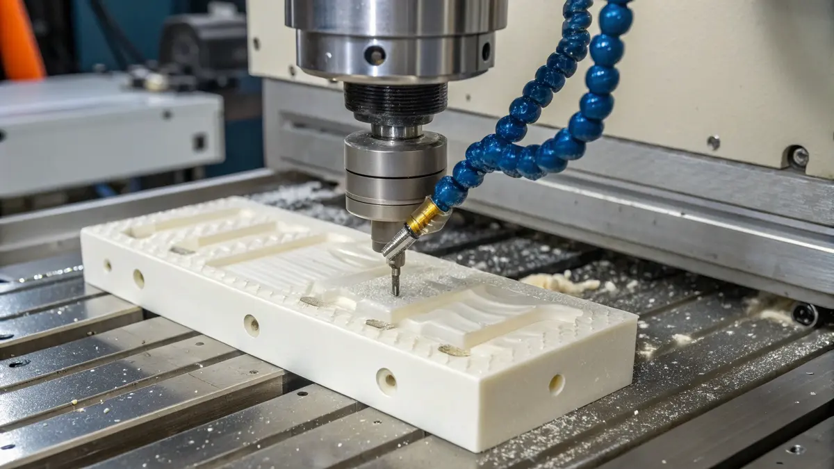 Usinage CNC de pièces en Delrin de haute précision