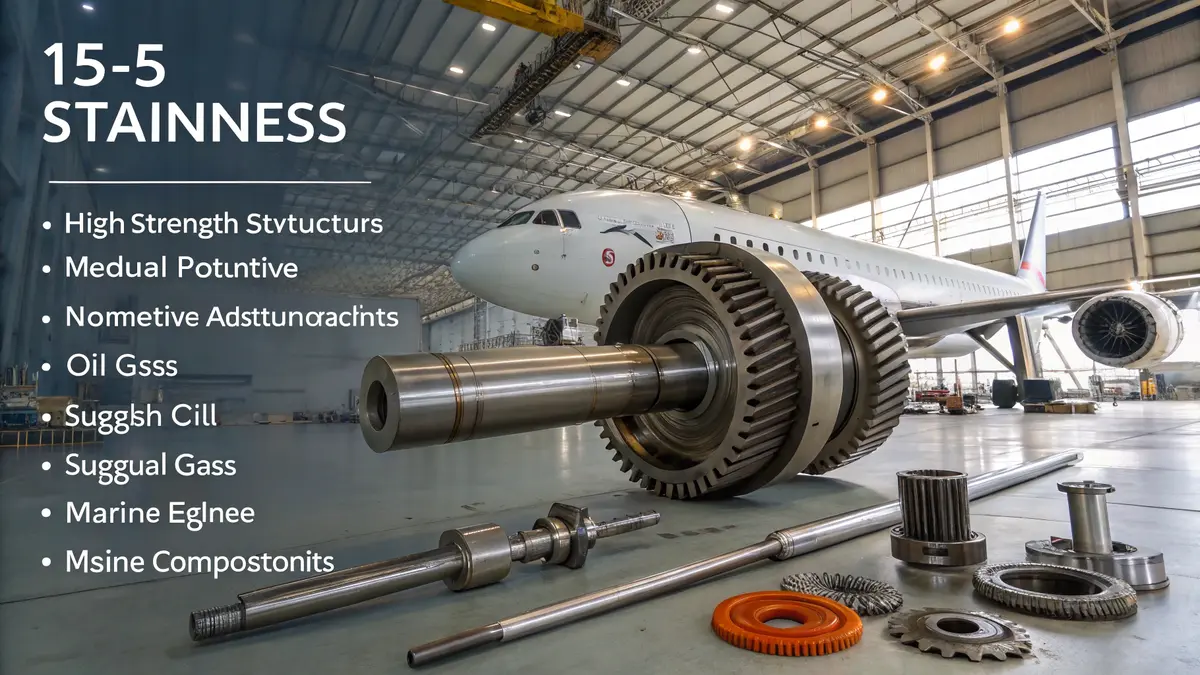 Industrial Applications Of 15-5 PH Stainless Steel Stainless Steel Industrial Applications