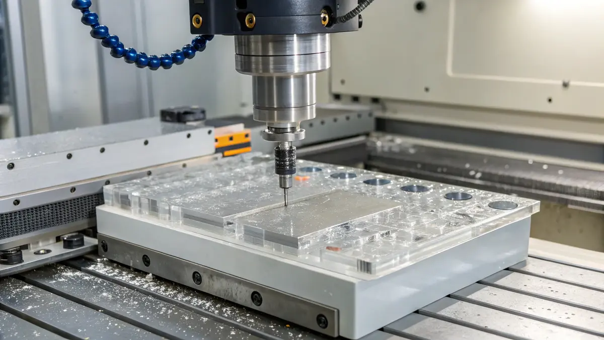 Polycarbonaat CNC Bewerkingsproces