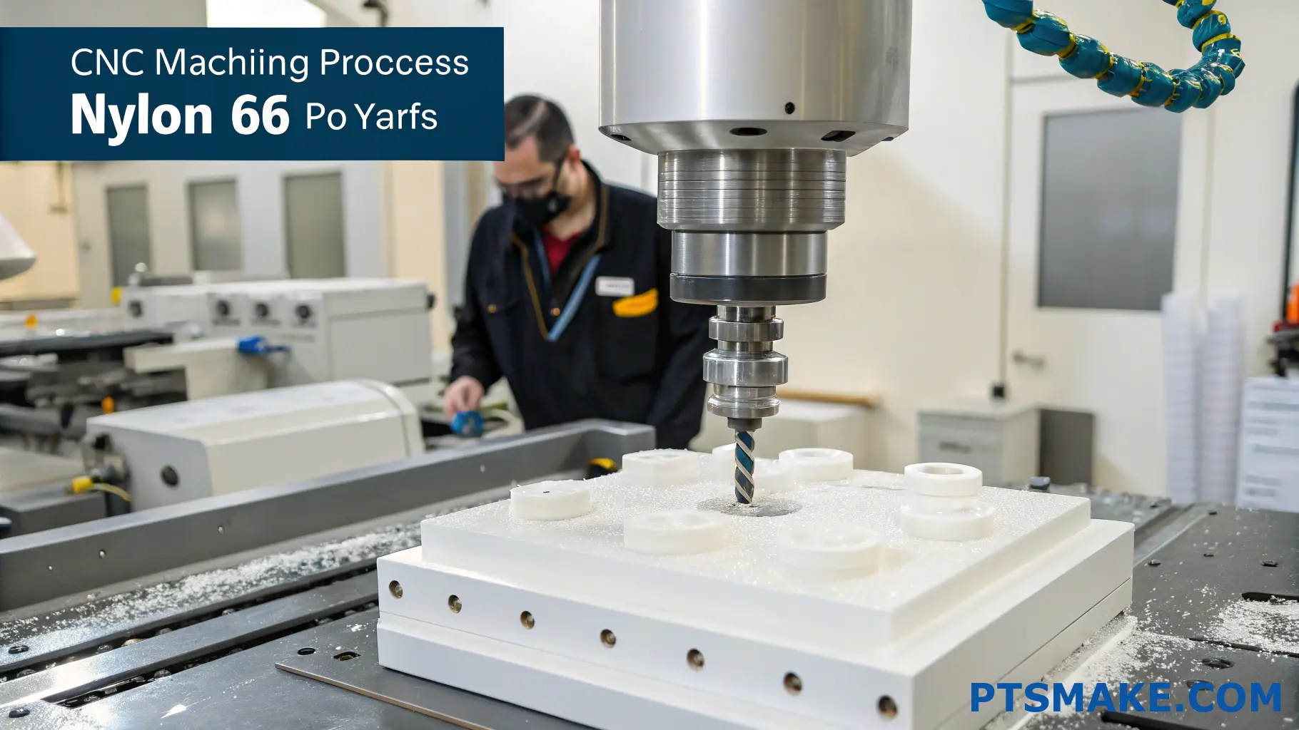 Nylon 6 CNC-bearbetningsprocess