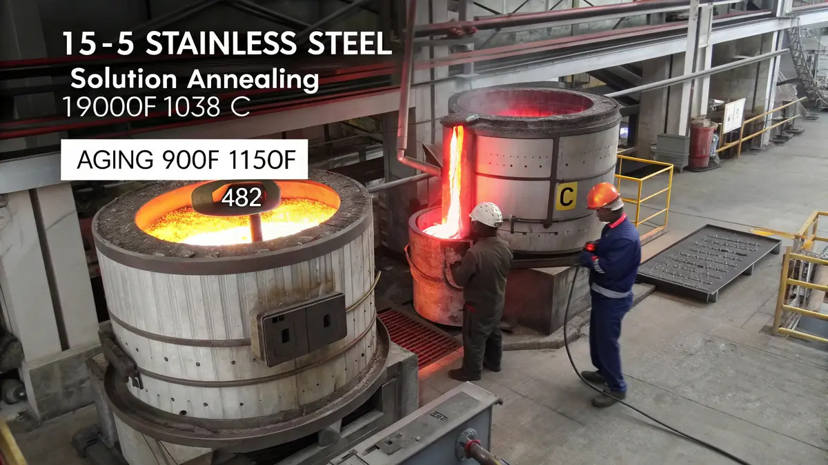 Heat Treatment Process for 15-5 PH Stainless Steel