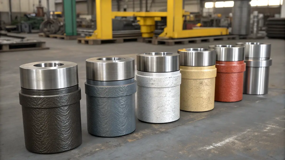 Materiais da tampa da extremidade do cilindro hidráulico
