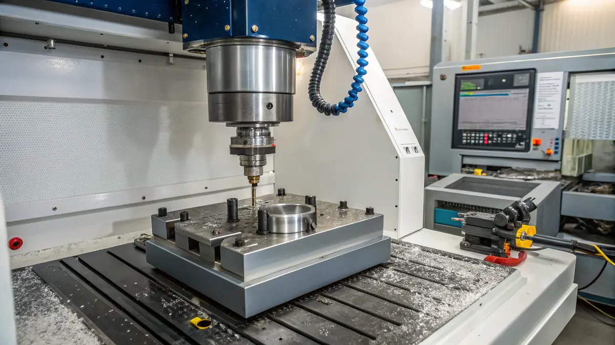 Titanium CNC Machining Equipment Setup