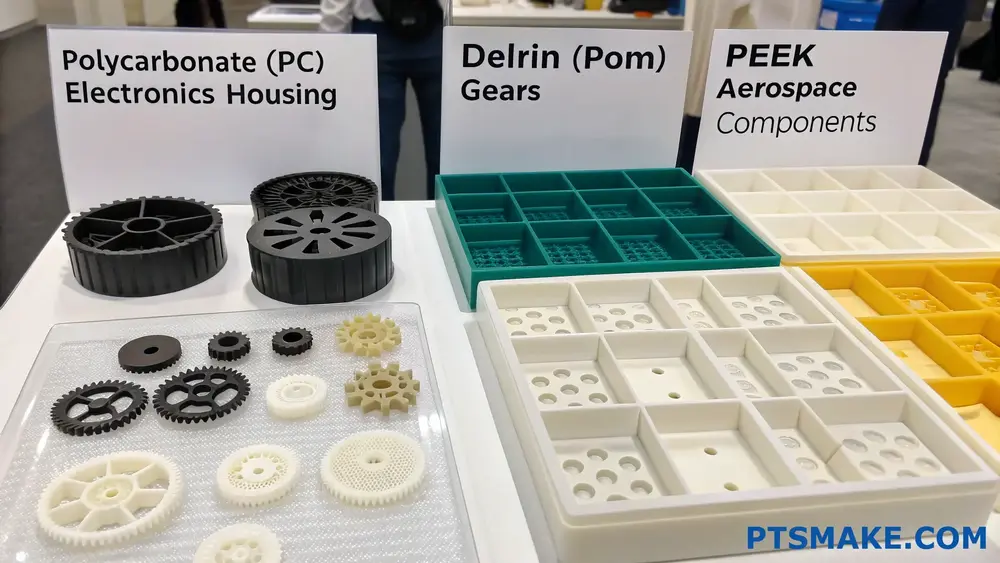 Bästa plastmaterial för CNC-bearbetning