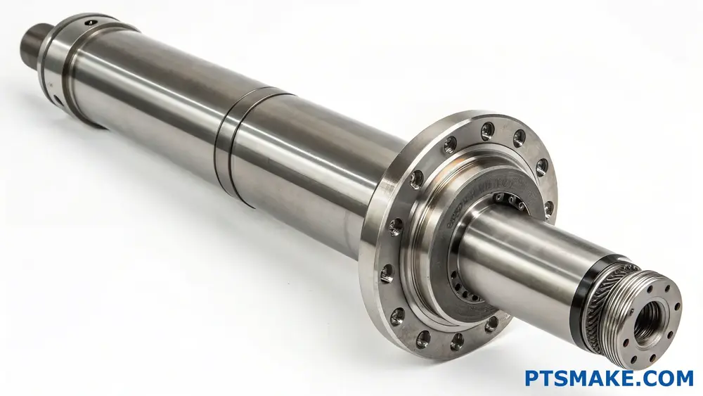 Industriell pumpaxelkonstruktion Egenskaper