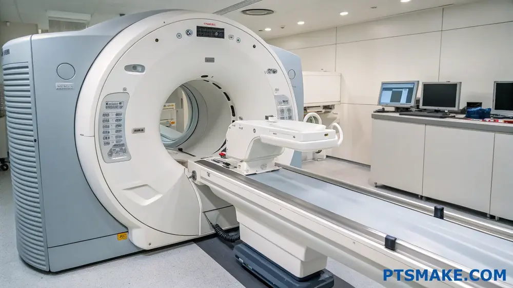 MRI Machine Components Made From Titanium