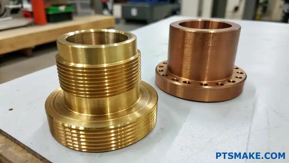 CNC Machining of Brass and Bronze Parts