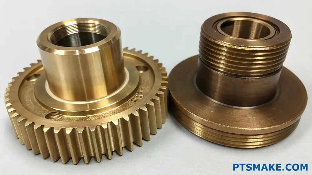 Brass Gear Components