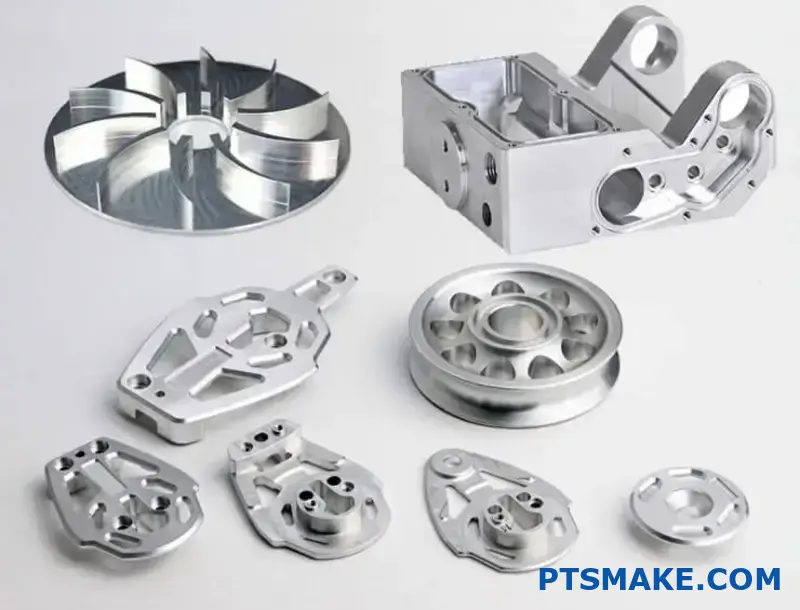 Usinage CNC de pièces en alliage d'aluminium 7075