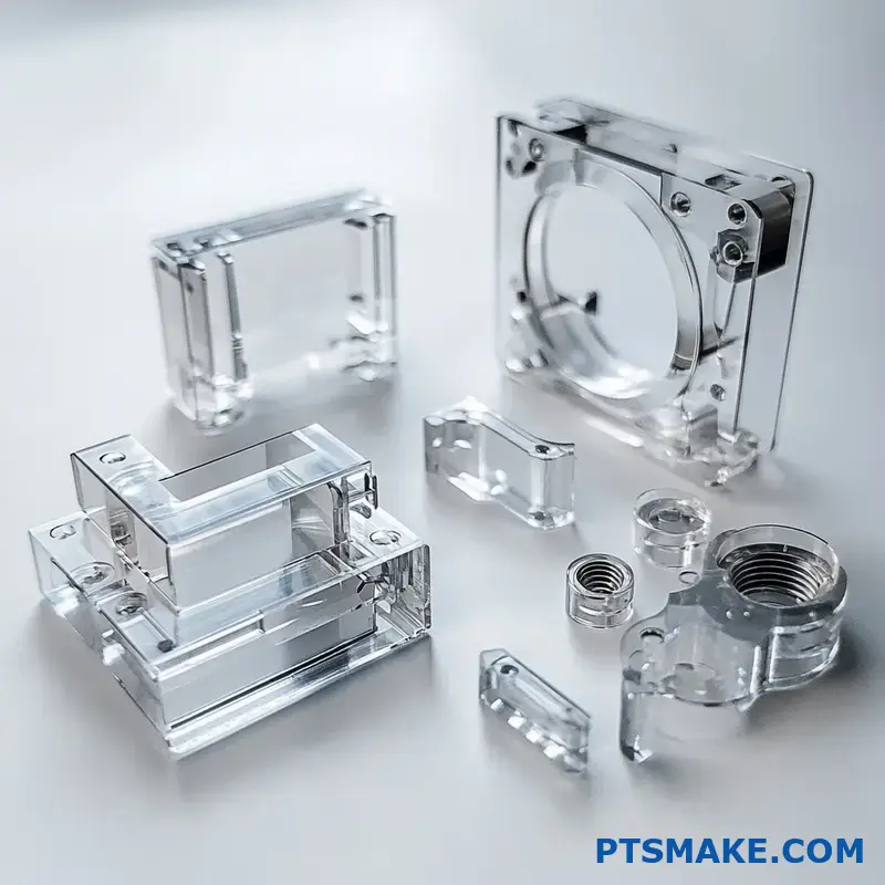 Polycarbonate CNC Milling Parts