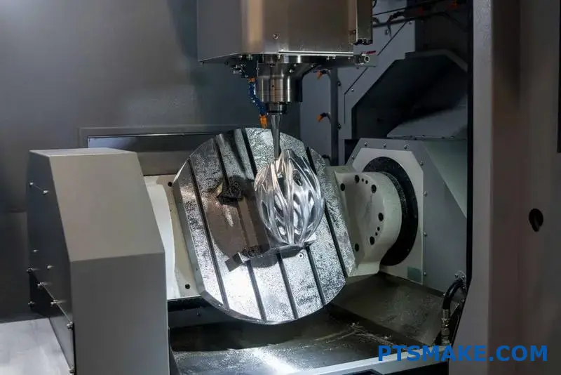 5-Axis CNC Machining Process