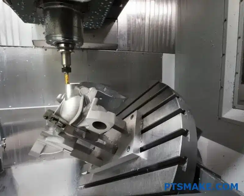 5-Axis CNC Machining Process