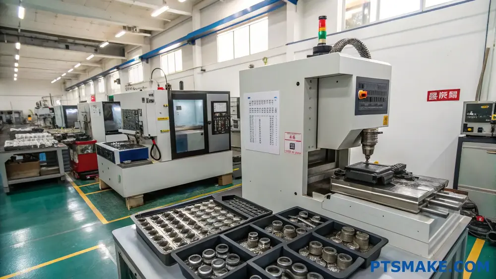 Werkstatt für CNC-Bearbeitung