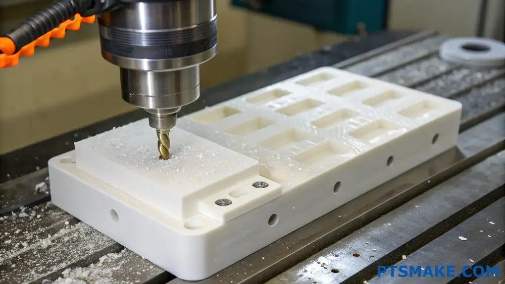 CNC-fræsning af plast