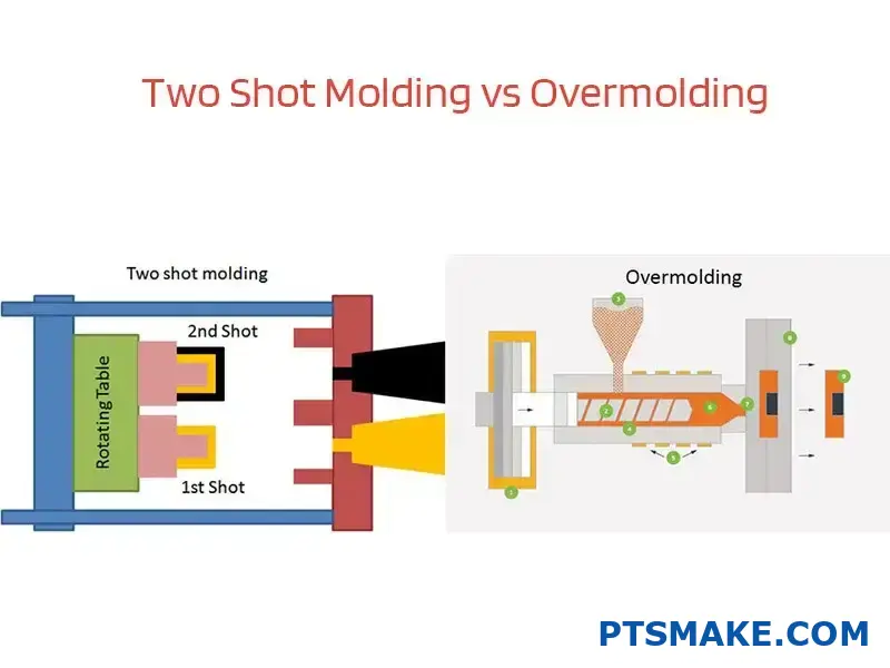 Two-Shot Molding vs. Overmolding