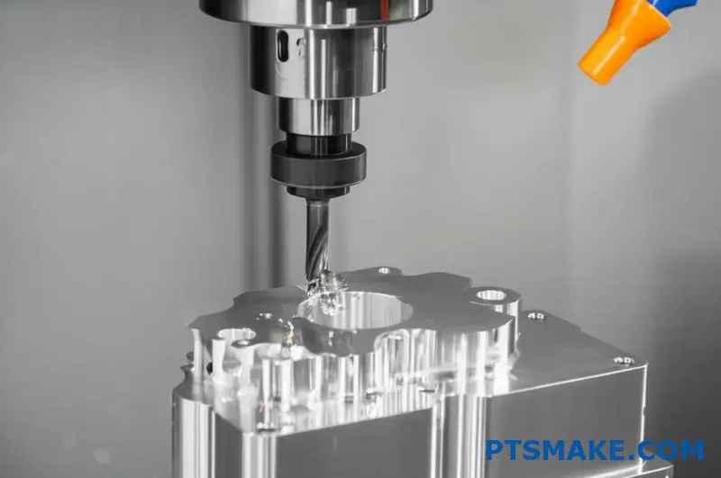 ماكينة التفريز باستخدام الحاسب الآلي CNC لقطع التيتانيوم باستخدام مسار أدوات دائري مُحسَّن