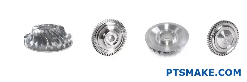 قطع غيار سبائك التيتانيوم CNC