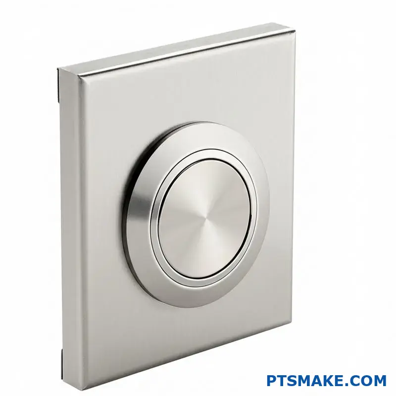 25mm stainless steel touchless infrared button with sensor surface