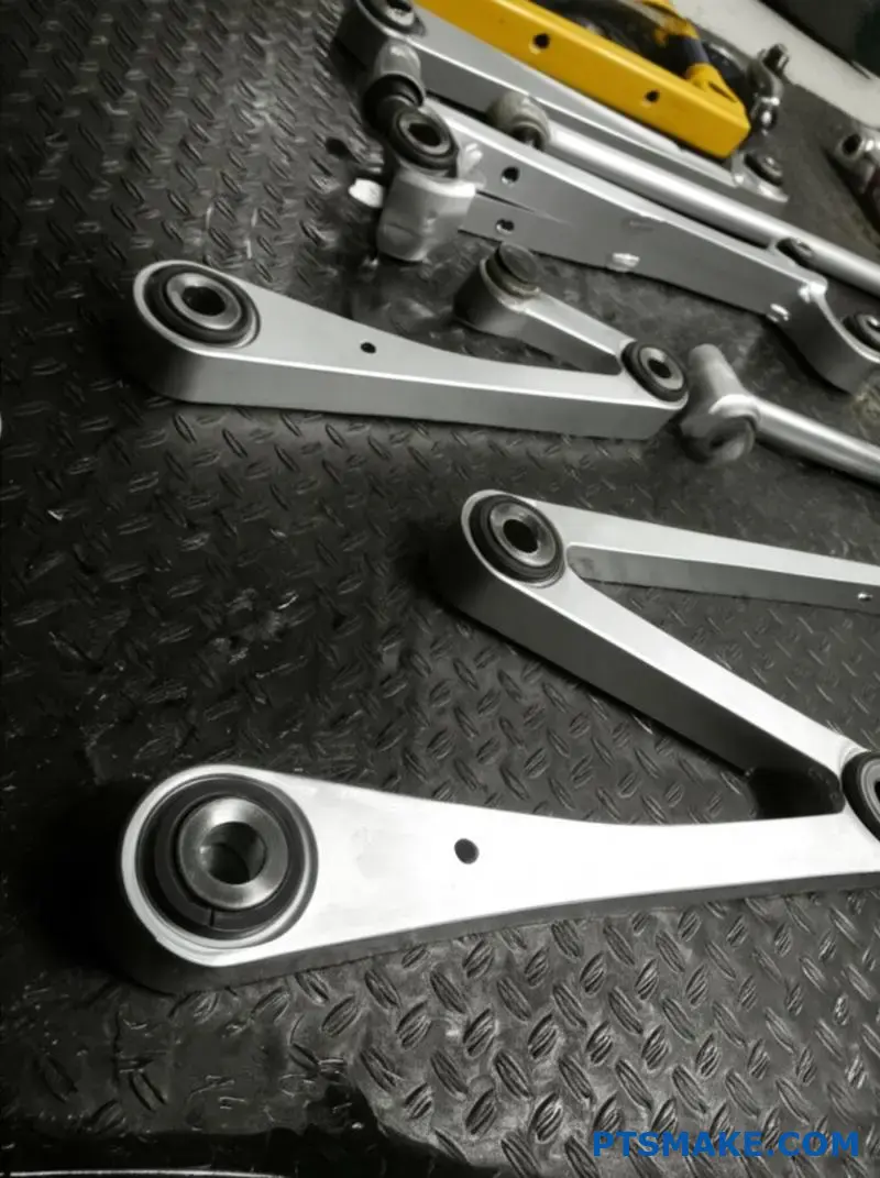 Brazos de control de aluminio billet de alta resistencia para un manejo preciso del vehículo