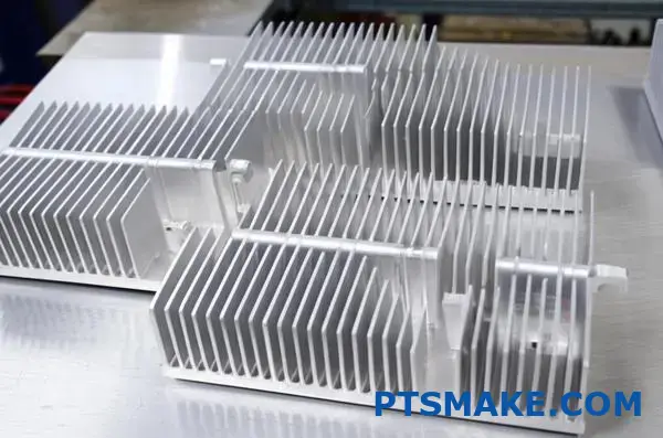 Leichte Aluminiumkühlkörper mit dünnen Rippen für die Wärmeübertragung