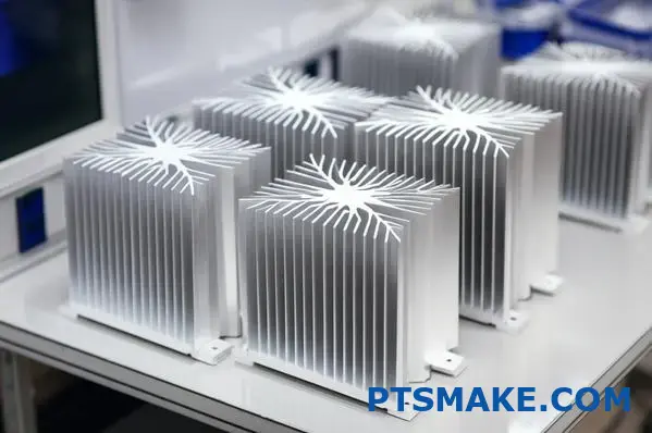 Aluminum heat sinks with complex fins for LED and electronics