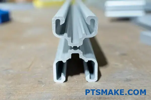 6061 heat-treatable aluminum profile with silver finish for structural use