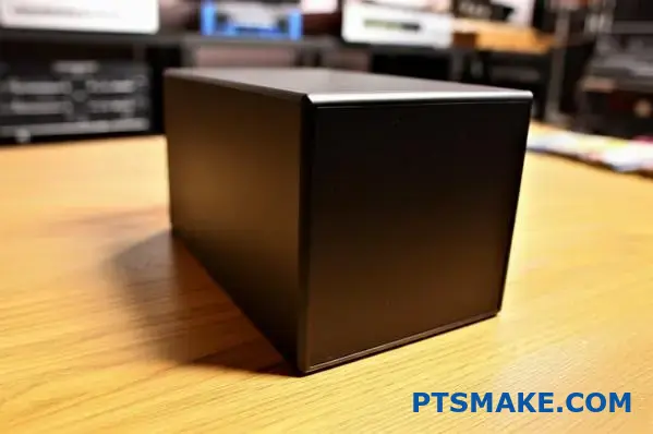 オーディオシステム用アルミニウム製マットブラック・スピーカー・エンクロージャー