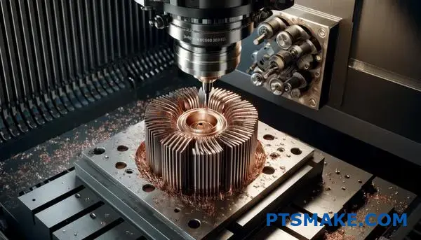 CNC Skived Heat Sinks