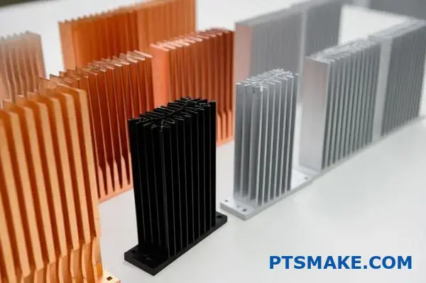 Radiators of Different Materials
