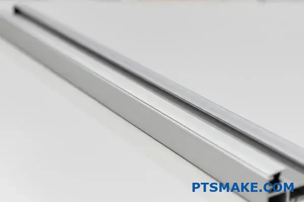 مظهر جانبي فضي من الألومنيوم LED مع شريط LED لإدارة الحرارة