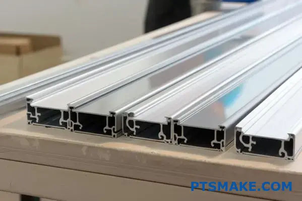 مقاطع قنوات LED المصنوعة من الألومنيوم المستخدمة لحماية شريط LED وإطالة عمره الافتراضي