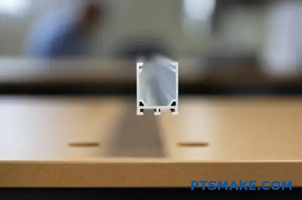 Caixa de alumínio LED prateado anodizado com forma complexa e parede espessa