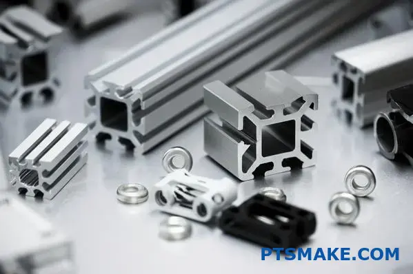 Mixed t slot aluminum profile connectors with brand compatibility issues