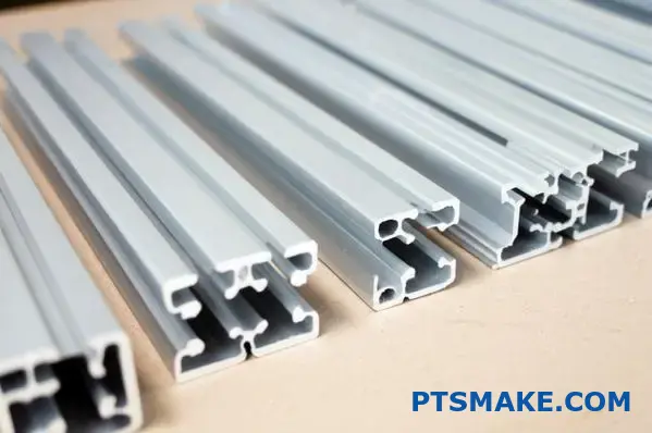 Lightweight anodized t slot aluminum profiles for modular structure fabrication
