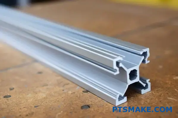 Durable anodized aluminum extrusion with matte finish by aluminum extrusion manufacturer