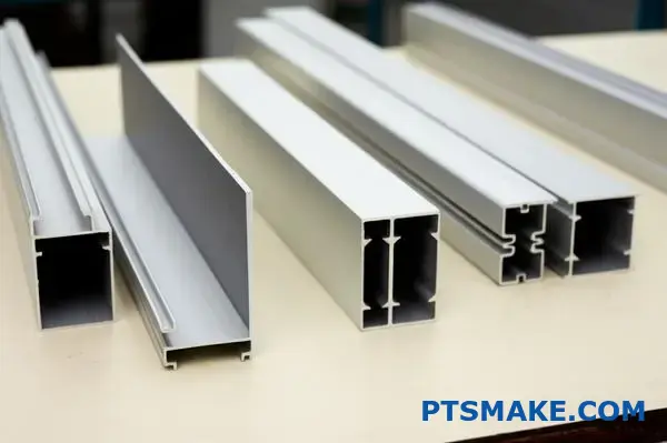 High-quality custom aluminum extrusions produced by certified aluminum extrusion manufacturer
