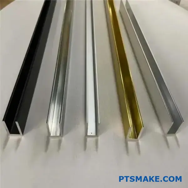Various Colored Aluminum Extrusion Channel Profiles